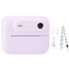 Glomora Instant Print Digital Camera 48MP 1080p HD 6x Zoom Cinecella fotocamera istantanea con funzioni di gioco MP3 per regali di Natale di compleanno (Purple)
