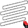 Eyoloty 4 catene per motosega, 40 cm, passo 3/8 l, 1,3 mm, 56 maglie, compatibile con Oregon, Hyundai, Dolmar, Einhell, Husqvarna, McCulloch, Titan
