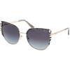 GUESS Gu00217 Occhiali da Sole, Gold, 140 cm Unisex-Adulto
