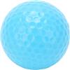 BuyWeek Palline da Golf Galleggianti, 2 Strati con Gamma di Acqua Galleggiante Palline da Allenamento All'aperto Al Coperto per Camp (Azzurro)