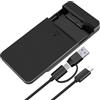 YIIFELL Case SSD/HDD Hard Disk 2.5 Pollici 10Gbps USB 3.1 Gen 1 Case Hard Disk 2.5 per 7mm e 9,5 mm, SATA I II III, HDD, SSD, Supporto UASP,Nessuno Strumento Case Disco