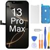 LL TRADER Display per iPhone 13 Pro Max LCD 6.7 di ricambio FHD Touch Screen 3D Touch Digitizer telaio montaggio e riparazione kit 20251