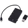 VBESTLIFE Micro USB OTG HUB, 4 Porte Micro USB Hub USB 2.0 OTG Prolunga Cavo di Ricarica per Smartphone, Tablet, per Android e per Windows