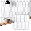 COMSTICKC Piastrelle adesive spesse da cucina, 10 pezzi 30,5 x 30,5cm