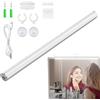 Zestivra Luce di vanità LED - lampada a specchio dimmerabile | Illuminazione da bagno Touch Control con lunga durata della batteria, luce LED portatile per ufficio, lettura e campeggio esterno