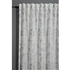 Gardinia Sehlbach Tenda pronta per l'uso con fettuccia, Brunito, Grigio, 140 x 175 cm, Traslucida, Coprente, Certificato Oeko-Tex, Drappeggio perfetto, Occhielli nascosti