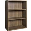 Composad | Libreria Bassa della Linea DAVINCI BRERA Con 2 Ripiani Regolabili, Libreria Scaffale Moderna, (LxAxP) 81,60x111,90x35,70 cm, Noce Brera, Studio, Soggiorno, Ufficio, Made in Italy