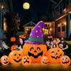 Kalolary 7.9 FT Decorazioni Gonfiabili Halloween, Gonfiabili Halloween per Esterni Zucca Halloween Decorazioni per Outdoor, Cortile, Giardino, Decorazioni per Prato