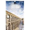 Finocam - Calendario da parete 2026 25x40 cm Mese Vista Gennaio - Dicembre 2026 + Sep.- Dic. 2025 (4 mesi) ridotti | Calendario 2026 | Immagini Città - Catalano