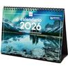 Finocam - Calendario da tavolo 2026 con vista mensile da gennaio a dicembre 2026 + settembre 2025 (4 mesi) ridotti, calendario 2026, immagini natura, spagnolo