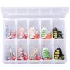 Savage Gear Rotex Spinner Kit - Spinner di qualità superiore per pescatori che mirano a trote, salmoni, lucci e altro ancora, rotazione immediata, pesca d'acqua dolce e salata, variegata.