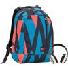 Seven Zaino SEVEN - THE DOUBLE OUTLINE - Blue - cuffie stereo con grafica abbinata incluse! 2 zaini in 1 REVERSIBILE