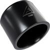 AutoSiliconeHoses.com Tappo di chiusura rotondo in silicone nero da 38 mm per alte temperature, tappo di chiusura per tubo flessibile