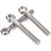 BOZONLI bulloni a occhiello, bullone ad anello, golfare, viti ad occhio in 304 acciaio Inox, M8×25mm,3 pcs