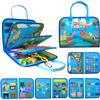 Vebolary Busy Board Montessori - Giocattolo educativo e sensoriale per bambini - in spagnolo - Ideale per la motricità fine e l'apprendimento - 2 3 4 anni - Libro interattivo - Giocattoli - Regalo - Compleanno