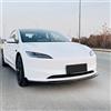AUTO-STYLE Spoiler anteriore compatibile con Tesla Model 3 Facelift 2024- (ABS nero lucido)