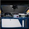 BSTW per 2020-2025 2026 Ford Puma MK2 Parasole Auto Ombrello, Ruotabile di 360° Parasole per Auto Parabrezza, Isolamento Termico e Anti-UV, Pieghevole Parasole Ford Puma Accessori