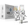 LUXLIGHT Lampadina LED H4/H19 30000LM 100% ADATTABILE 2a Generazione 6500K 12V Bianco 2PZ Kit Lampada Sostituzione PLUG AND PLAY Alogena, Fari Abbaglianti e Anabbaglianti per Auto