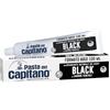Pasta del Capitano, Dentifricio Carbone Vegetale Attivo Bio, Sbiancante Naturale dei Denti in Pasta Nera, Efficace contro le Sostanze che Macchiano lo Smalto, 100% Made in Italy, Tubetto da 100 ml