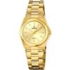 Festina Orologio Donna Analogico Acciaio Inossidabile 316L Oro - Quarzo - Orologio donna - Vetro minerale alta resistenza - Impermeabile 5 ATM F20557/3