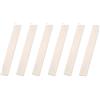 Alnicov 6 pezzi per chitarra acustica ossea, sella per chitarra acustica classica, mandolino, banjo, ukulele 80 mm