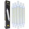 CLAR - Lampada LED R7S 118mm, Alogena LED 118mm, 12W (Pack 5)