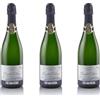 Fontanafredda Alta Langa DOCG Brut Limited Edition 2021 - Spumante Metodo Classico - Pinot Nero e Chardonnay con affinamento di oltre 30 mesi - 12,5% vol. 0,75l - 3 bottiglie
