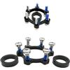 Jwthee Hub - Conversione adattatore Boost - Alluminio - Bicicletta in lega - Boost - Adattatore di conversione anteriore da 100 x 15 a 110 x 15 - posteriore da 142 x 12 a 148 x 12 (prima 100 x 15 a