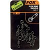 Fox Edges Flessibili Ring Girevoli Per Pesca Carpa - 44.5 EU