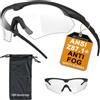 HTS HUNTERSKY S53 anti fog Tactical Tiro Range Occhiali di Sicurezza Ballistic protezione degli occhi Caccia Airsoft Equitazione Pickleball