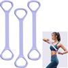 Syiyunran Figura Otto Bande Di Resistenza Banda Stretch Band Elastico Fitness - Viola, 3 Pezzi, Braccio Trainer Spalla Esercizio Stretching Muscolo Estensore, per la Ginnastica Yoga Pilates