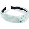 styleBREAKER Cerchietto in tessuto da donna con motivo a gradiente Batik colorato, nodo a torsione, cerchietto, accessori per capelli 04027046, colore:Menta-Bianco