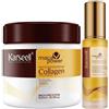 Karseell MACA CARE SYSTEM Kit Maschera Capillare Collagene + Olio di Argan Capelli Idratante Riparatore Professionale Capelli Secchi Danneggiati Ricci Crespi Lisciati Anticrespo Cocco Senza Solfati