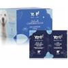 Yuup! - Salviette Contorno Occhi per Cani e Gatti, 100% Cotone, salviettine umidificate detergenti per Pulizia Occhi Cane e Gatto, 50 pz.
