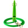 AXIOMA Fischietto per Cani, Richiamo Immediato con Frequenza Fissa (Udibile + Ultrasuoni), Ideale per Addestramento Cani Accessori, Fischio Potente a Lunga Distanza, Tutte le Razze (vers. 2025) (Verde)