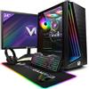 Vibox V-148 PC Gaming Fisso Completo - 23 Monitor - Ryzen 5 5500 4,2GHz - RTX 5060 8GB - 16GB RAM - 1TB SSD - Windows 11 - WiFi