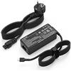 hafiuege Caricatore 65W USB C Alimentatore per Lenovo ThinkPad X1 Carbon 5th 6th 7th T480 T490 T580 T590 T14 E15 IdeaPad Yoga 720 730 910 920 C930 Caricabatterie PC Portatile