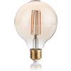 Ideal Lux E27 GLOBO D095 04W 2200K CRI80 AMBRA Mod. 151717 Confezione Kit 10 Lampadine
