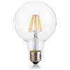 Ideal Lux E27 GLOBO D095 08W 3000K CRI80 TRASP Mod. 101323 Confezione Kit 10 Lampadine
