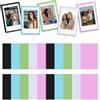 HIYQIN 25 Cornici Fotografiche Magnetiche per Pellicola Instax Mini, Display Foto 2x3 Pollici Cornici Magnetiche da Frigorifero per Fujifilm Instax Mini 13 41 EVO LiPlay/LiPlay+ 12 11 - Colorato