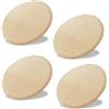 uyeoco Cuscino per Sgabello da Bar - set da 4/2/1, Diametro 30/35/40/45/50cm Cuscini Rotondi per Sedie Cucina Antiscivolo con Lacci per Sedie da Pranzo,Esterno, Giardino, Cucina, Ufficio(Color 10,30x30cm 4pc