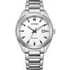 Citizen Orologio Uomo Classic Modern Eco Drive Bianco