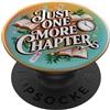 Reading Read Books Reader Just one more Solo un altro capitolo PopSockets PopGrip Adesivo