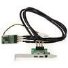 KALEA-INFORMATIQUE Scheda controller Mini PCIe Firewire 800 e 400 IEEE1394A e IEEE1394B su porta mPCIe con 2+1 uscite e chipset TI