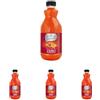San Benedetto Succoso Zero Arancia Rossa, 900ml (Confezione da 4)