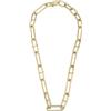 Fossil Collana Da Donna Heritage, Lunghezza: 23mm, Larghezza: 1.7mm, Altezza: 23mm Collana In Acciaio Inossidabile Dorato, JF04102710