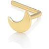 Mia Gioielli - Piercing Luna in Oro 18k (750) Giallo Anallergico