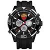 Lowell Orologio Uomo AS ROMA P-RN397UN2 Silicone Nero OFFICIAL Digitale Chrono