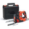 Black+Decker Sega Elettrica Multifunzione 500W 230V Seghetto Potatore RS890K-QS
