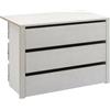 Composad | Cassettiera Interna per Armadi con 3 cassetti, Salvaspazio, Per Cabina Armadio e Camera da letto, (LxAxP) 72,3x69,3x50,9 cm, Colore Tessuto, Made in Italy